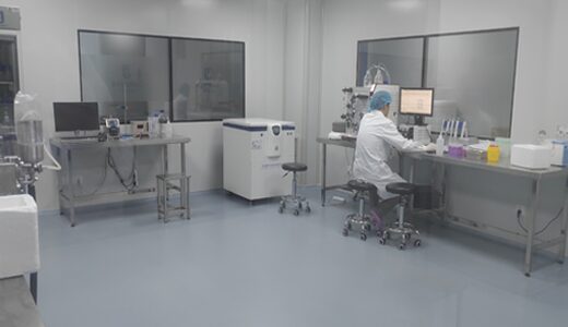 ZC Bioscience laboratory with technician at a workstation
